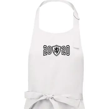Kuchyňská zástěra Narozeninový motiv - znak - 2020 - Pánská zástěra na vaření - Univerzální velikost ( Bílá )