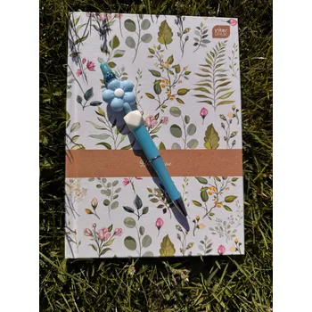 Propiska modrá květina