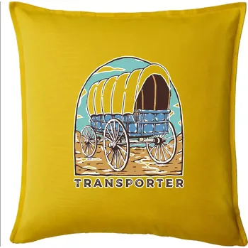 Polštář Transporter - Polštář 50x50 - 50x50 - Pouze potah ( Žlutá )