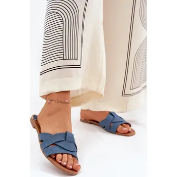 Dámské pantofle Pantofle Step in Style s proplétanými pásky, 38 i240_209937_2:38