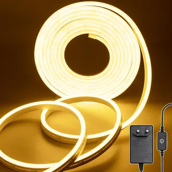 LED páska LED pásek 2 m Bigzom neonový teplá bílá 3000 K 12V vodotěsný