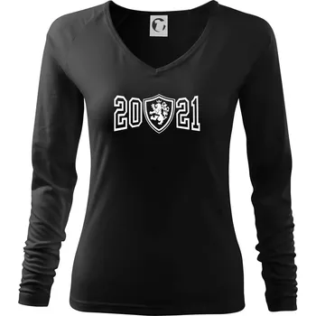 Dámské tričko Narozeninový motiv - znak - 2021 - Triko dámské Elegance - L ( Černá )