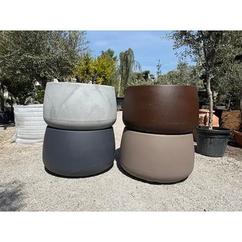 Květináč Květináč TITANO 50 - TITANO 50 Písek / Sand