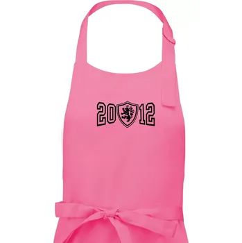 Kuchyňská zástěra Narozeninový motiv - znak - 2012 - Dámská zástěra na vaření - Univerzální velikost ( Růžová )