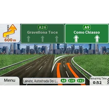 Mapový podklad pro GPS navigaci IGO Primo navigační software