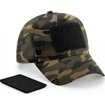 Kšiltovka Beechfield 5 panelová kšiltovka s vyměnitelnou vsadkou na potisk Barva: jungle kamufláž CB638