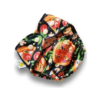 Plenkové kalhoty Kokosi svrchní kalhotky One size - Pizza