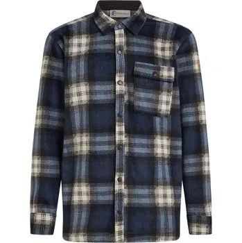 Pánská košile Pánská košile O'Neill O'RIGINALS SUPERFLEECE S Tmavě modrá, Béžová