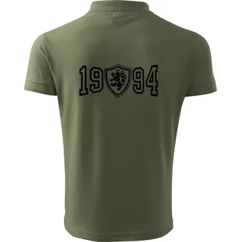 Pánská košile Narozeninový motiv - znak - 1994 - Polokošile pánská Pique Polo 203 - 3XL ( Khaki )