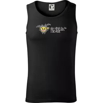 Mlčeti zlato - fušeři - Tílko pánské Core - 2XL ( Černá )