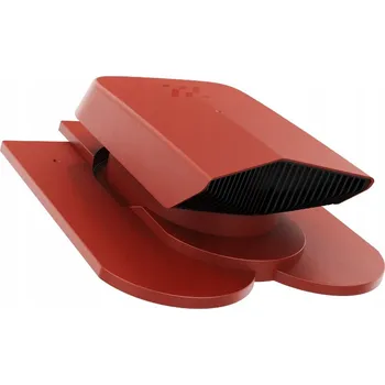 Vrták STŘEŠNÍ VĚTRACÍ TAŠKA bobrovka do hřebene ČERVENÁ