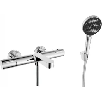 Vodovodní baterie Kielle - Oudee Termostatická vanová baterie s příslušenstvím, chrom 10302SNT20