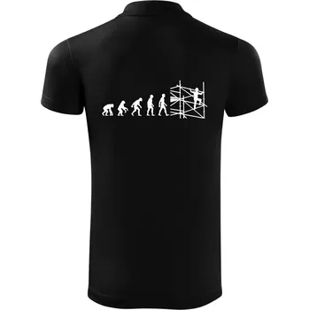 Pánská košile Evoluce lešení - Polokošile Victory sportovní (dresovina) - 3XL ( Černá )