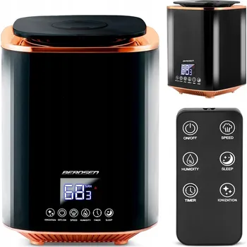 Zvlhčovač vzduchu ULTRAZVUKOVÝ ZVLHČOVAČ VZDUCHU IONIZÁTOR AROMATERAPIE DÁLKOVÉ OVLÁDÁNÍ