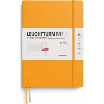 Diář Knižní diář 2026 B5 Leuchtturm1917 oranžový