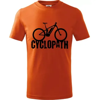 Chlapecké tričko Cyclopath ebike - Tričko dětské bavlněné - 158 cm/12 let ( Oranžová )