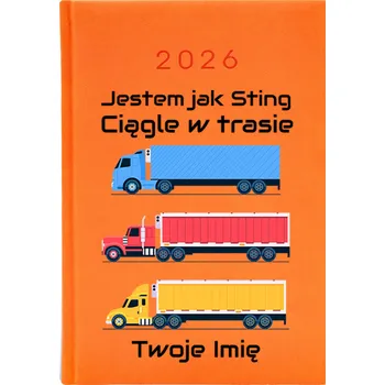 Kalendář Knižkový kalendář 2026 A5 oranžový