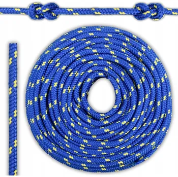 Lano POLYPROPYLENOVÉ LANO PLETENÉ LODNÍ SILNÉ 16mm NA METRY