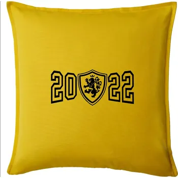 Polštář Narozeninový motiv - znak - 2022 - Polštář 50x50 - 50x50 - Pouze potah ( Žlutá )