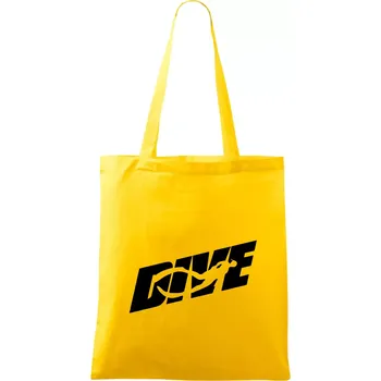 Freediving - Dive - Taška bavlněná - 42 x 38 cm ( Žlutá )