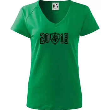 Dámské tričko Narozeninový motiv - znak - 2016 - Tričko dámské Dream - S ( Středně zelená )