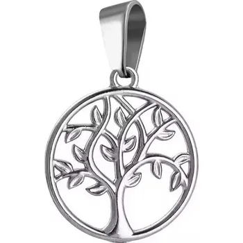 Přívěsek Šperky4U Ocelový přívěsek strom života - OPP1949