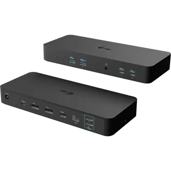 Notebook i-tec USB-C Intelligent Triple Display Docking Station, Power Delivery 100W