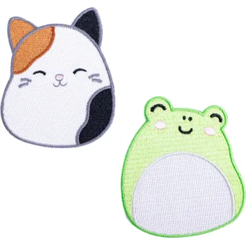 Přívěsek Nažehlovací záplaty Squishmallows Cam a Wendy