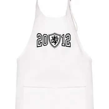 Kuchyňská zástěra Narozeninový motiv - znak - 2012 - Dětská zástěra na vaření - Univerzální velikost ( Bílá )