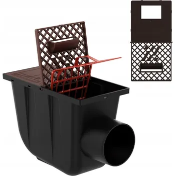 Vrták Usazovací nádrž Krono-Plast 110 mm hnědá