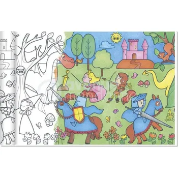 omalovánky Avenue Mandarine Omalovánky v roli 5x0,35m - pohádka