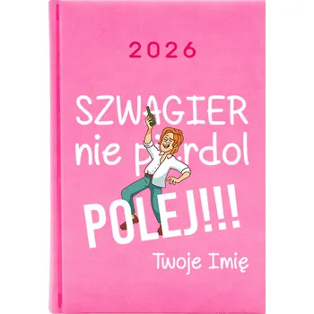 Kalendář Knižkový kalendář 2026 A5 Cute Cups růžový
