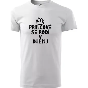 Princové se rodí v dubnu - Triko extra velké (5-8XL) - 7XL ( Bílá )