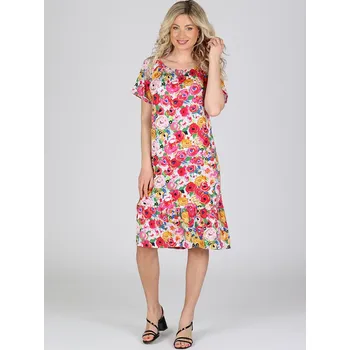 Dámské šaty EVONA a.s. Dámské šaty BONKA 489 - BONKA 489 XXL