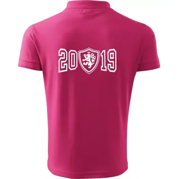 Pánská košile Narozeninový motiv - znak - 2019 - Polokošile pánská Pique Polo 203 - XL ( Purpurová )