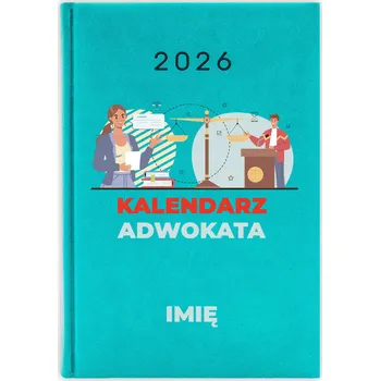 Kalendář Knižkový kalendář 2026 A5 FunnyCase modrý