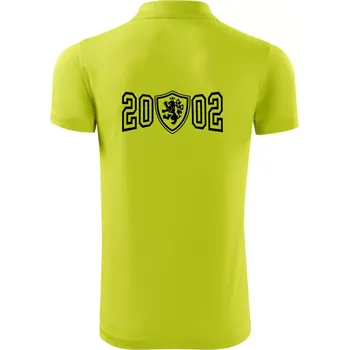 Pánská košile Narozeninový motiv - znak - 2002 - Polokošile Victory sportovní (dresovina) - 2XL ( Limetková )