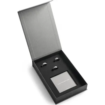 Dárková krabička Exkluzivní dárková krabička s prsteny 73 mm | Ocel a titan - Trendhim