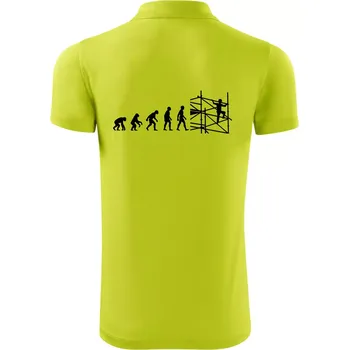 Pánská košile Evoluce lešení - Polokošile Victory sportovní (dresovina) - 3XL ( Limetková )