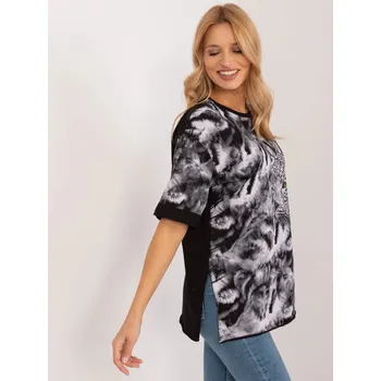 Dámské tričko černé, S i523_2016103523481