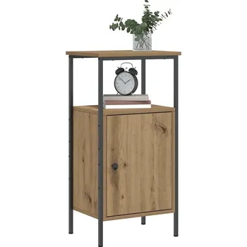 Noční stolek vidaXL Noční stolky 2 ks 41 x 31 x 80 cm kompozitní dřevo [825928] Barva: dub artisan