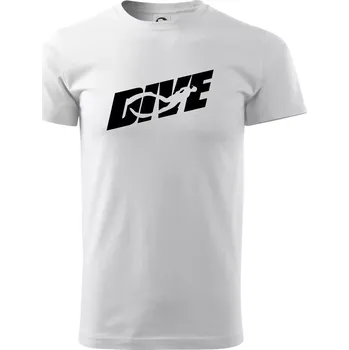 Freediving - Dive - Triko extra velké (5-8XL) - 8XL ( Bílá )