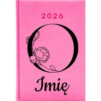 Kalendář Knižkový kalendář 2026 A5 Cute Cups růžový