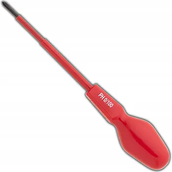 Šroubovák ŠROUBOVÁK ELEKTROTECHNICKÝ S IZOLACÍ 1000V KŘÍŽOVÝ PH0 x 100 mm