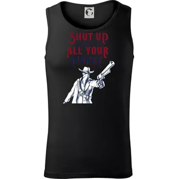 Shut Up and Give Me All Your Money - Tílko pánské Core - M ( Černá )