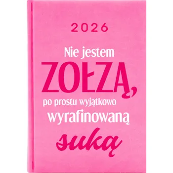 Kalendář Knižkový kalendář 2026 A5 růžový