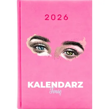 Kalendář Knižkový kalendář 2026 A5 Cute Cups růžový