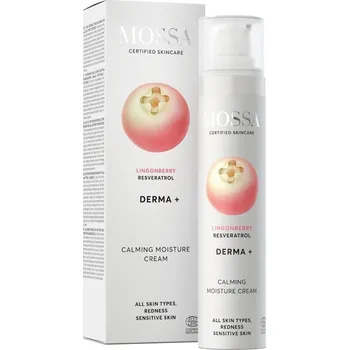 Pleťový krém Mossa Derma+ zklidňující hydratační krém 50 ml