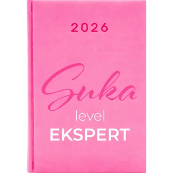 Kalendář Knižkový kalendář 2026 A5 Cute Cups růžový