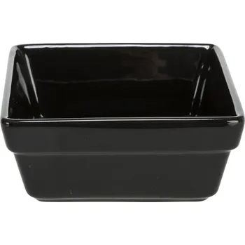 Miska pro psa TRIXIE Náhradní keramická miska čtyřhranná 13x13cm k dřevěnému baru 24821